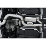 MBRP PRO Series VW Mk7 R 3" Cat Back Quad Rear Exhaust with CF Tips