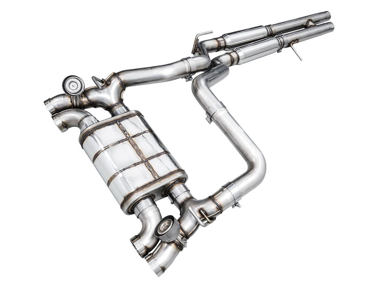 AWE SwitchPath Exhaust for Wrangler 392 - Quad BashGuards