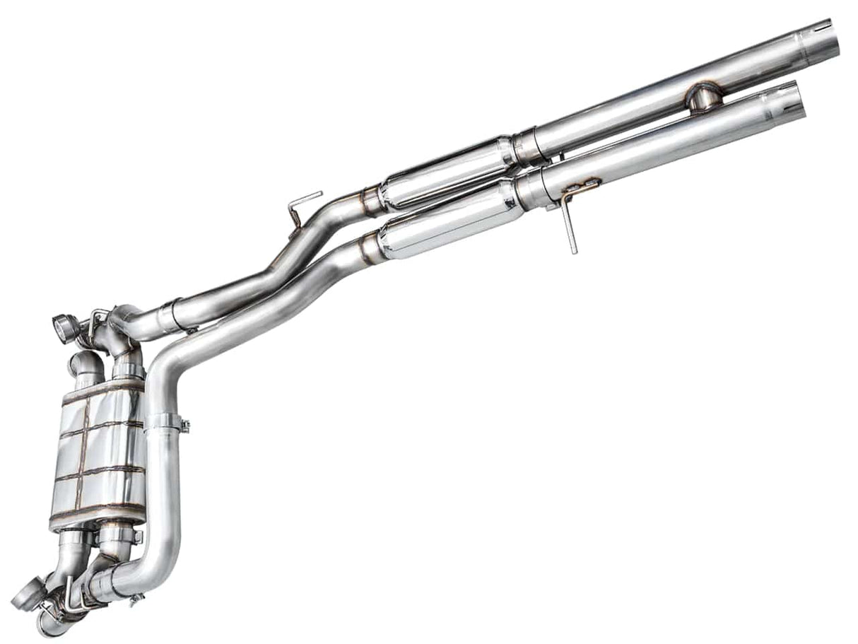 AWE SwitchPath Exhaust for Wrangler 392 - Quad BashGuards