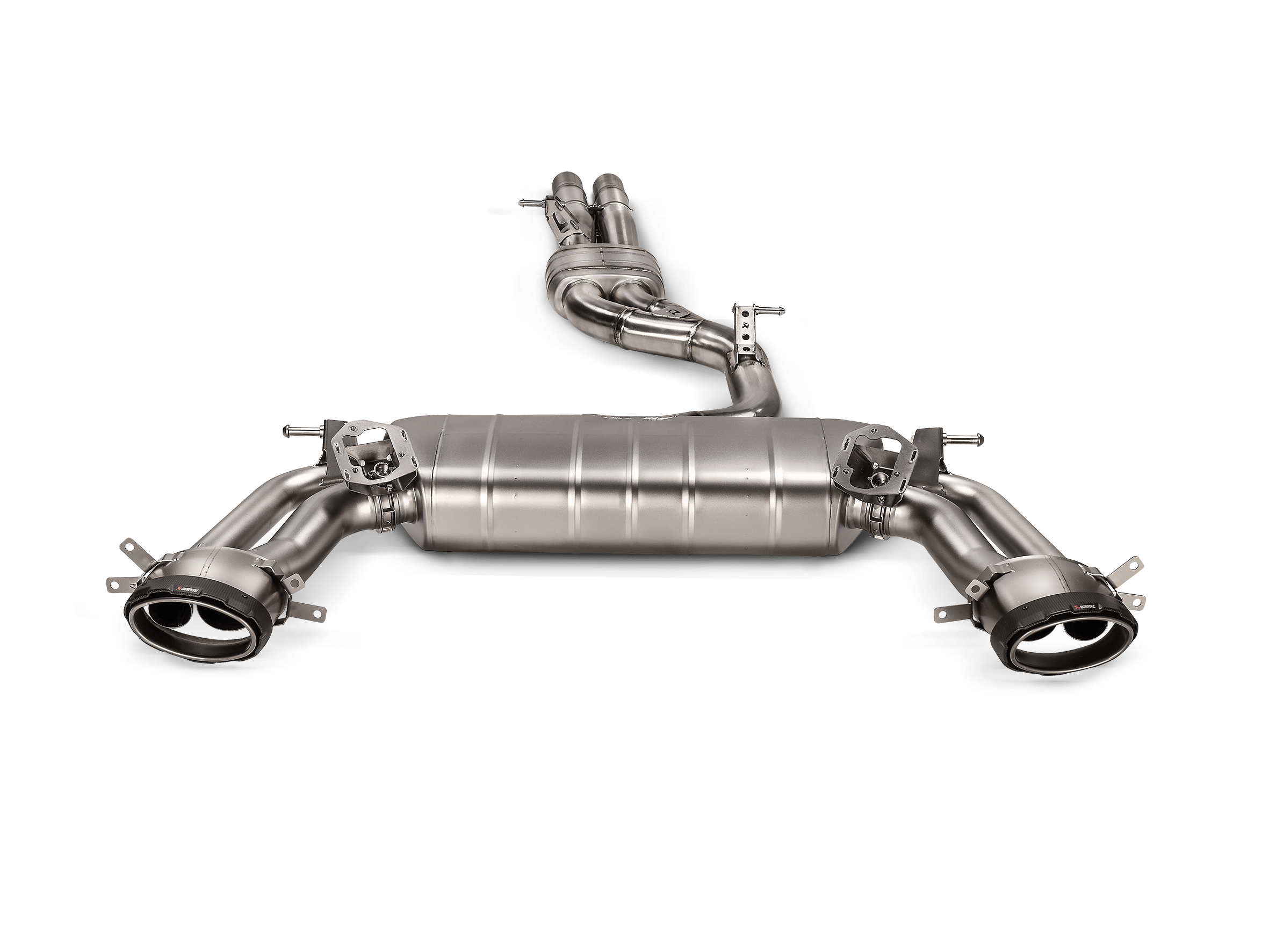 ＊ Rino ＊ Akrapovic Slip-On Line Exhaust - S-K4SO8-HRC | FortNine Canada