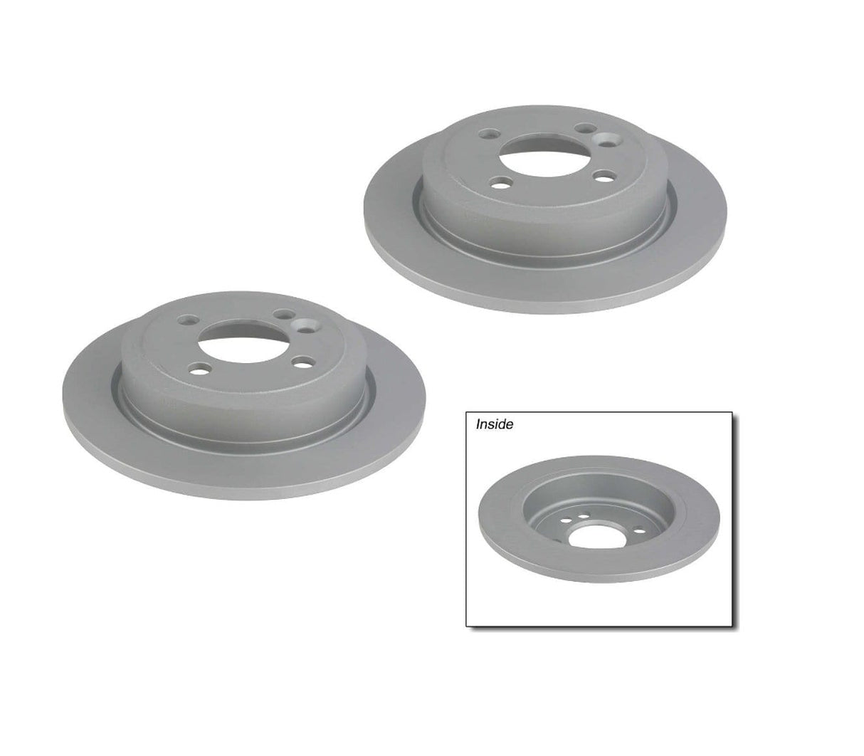Rear Brake Rotor Kit (259x10) - MINI Cooper Base / S / JCW / R50 / R52 / R53 / R55 / R56 / R57 / R58 / R59