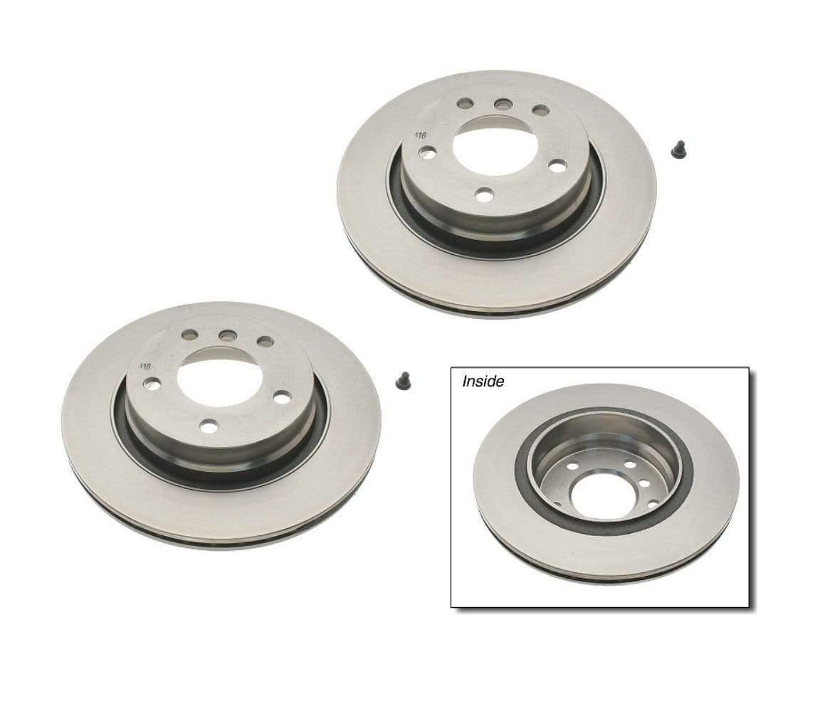 Rear Brake Rotor Kit (294x19) - BMW E46 325Ci 325i 328Ci 328i