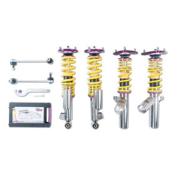 KW Clubsport Coilover Kit w/ Top Mounts - 996 Carerra 4 | 4S & Turbo | S