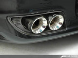 AWE Tuning Polished Silver Tip Conversion Kit - 997 Turbo - (NLA)