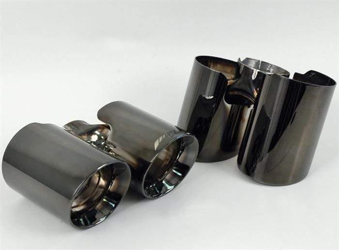 AWE Tuning Diamond Black Tip Conversion Kit - 997 Turbo (NLA)