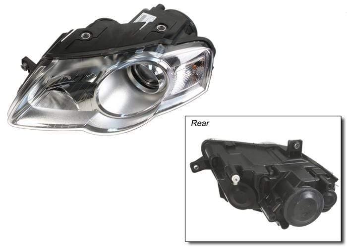 Left Headlight Assembly OE Halogen | B6 Passat