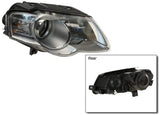 Right Headlight Assembly OE Halogen | B6 Passat