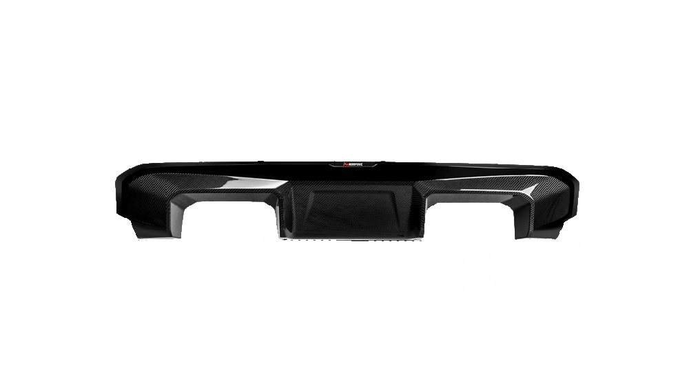 Akrapovic Rear Carbon Fiber Diffuser (High Gloss) - BMW / G80 / G82 / M3 / M4