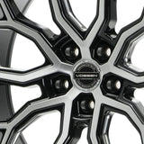 Vossen Hybrid Forged Billet Sport Cap Set For VF & HF Series Wheels (Gloss Clear)