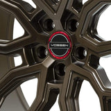 Vossen Classic Billet Sport Cap Set For CV/VF/HF Series Wheels (Vossen Red)