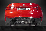 BMW 435i Twin Sound Exhaust System, Mid-Pipes, and Rear Skirt Diffuser (Inc. Remote)
