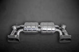 BMW 435i Twin Sound Exhaust System, Mid-Pipes, and Rear Skirt Diffuser (Inc. Remote)