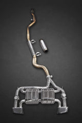 BMW 435i Twin Sound Exhaust System, Mid-Pipes, and Rear Skirt Diffuser (Inc. Remote)