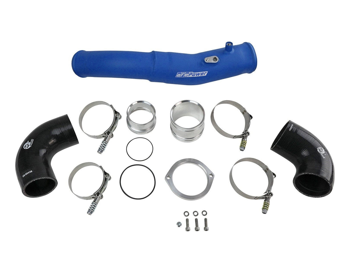 aFe BladeRunner 2-1/2 IN to 3 IN Aluminum Hot-Side Charge Pipe - BMW B58 / G29 / Z4