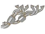 aFe Twisted Steel Long Tube Header 304 Stainless Steel w/ Cat - BMW / S54 / E46 M3 / Z3 MCoupe / M Roadster / Z4 MCoupe / M Roadster