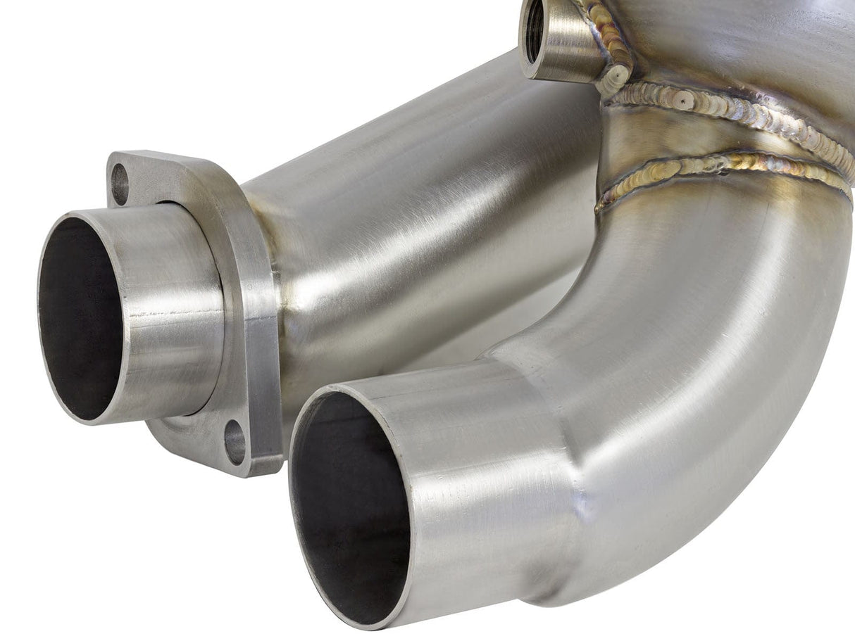 aFe Twisted Steel Long Tube Header 304 Stainless Steel w/ Cat - BMW / S54 / E46 M3 / Z3 MCoupe / M Roadster / Z4 MCoupe / M Roadster