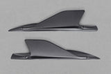 Ferrari 488 GTB & GTS Carbon Side Fins (with adapters) (Matte)