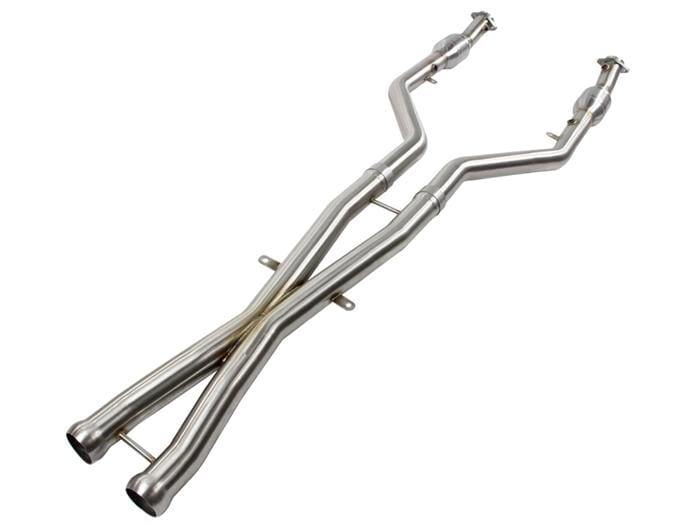 aFe Mach Force XP 2.5" Mid Pipes - E9X M3 S65