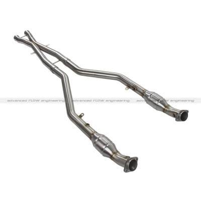 aFe Mach Force XP 2.5" Mid Pipes - E9X M3 S65