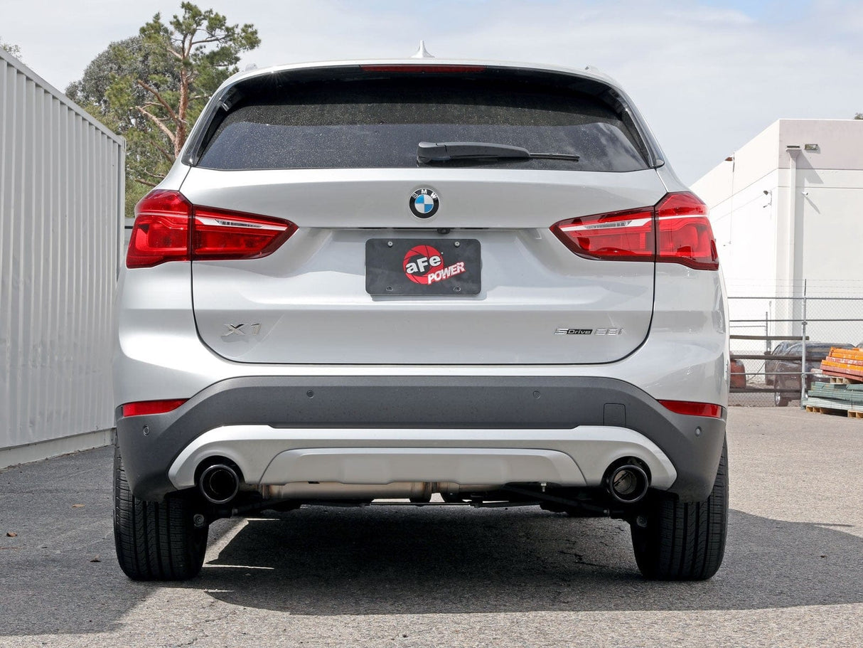aFe Mach Force-Xp 3 IN to 2-1/2 IN 304 Stainless Steel Axle-Back Exhaust System - BMW B48 X1