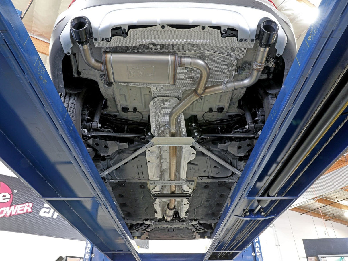 aFe Mach Force-Xp 3 IN to 2-1/2 IN 304 Stainless Steel Axle-Back Exhaust System - BMW B48 X1