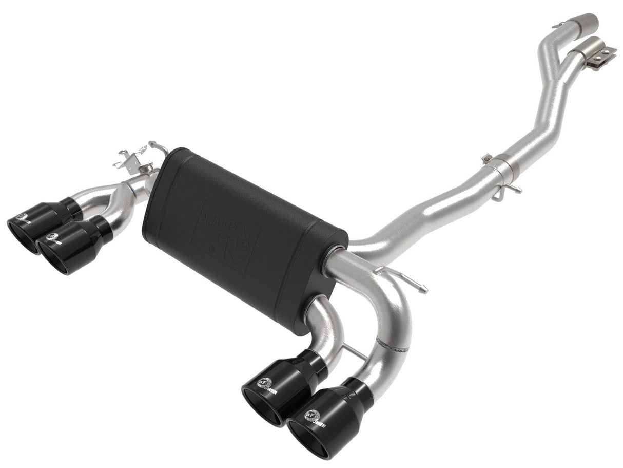 aFe Mach Force-Xp 3 IN to 2-1/2 IN 304 Stainless Steel Cat-Back Exhaust System - BMW F87 M2 Competition