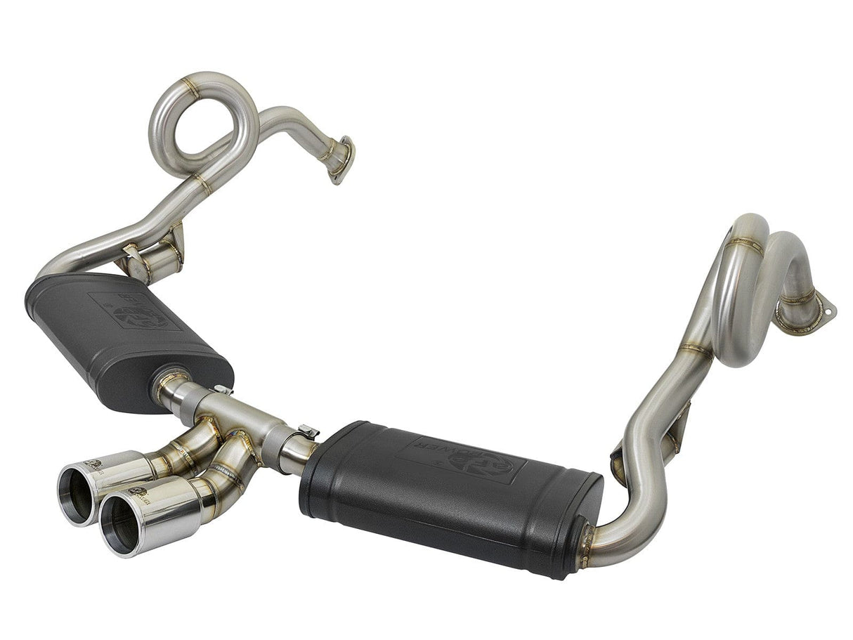 aFe Mach Force-Xp 2" 304 Stainless Steel Cat-Back Exhaust System - Porsche / 981 / Boxster / Cayman / S Models