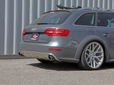 aFe MACH Force-Xp 3 IN to 2-1/2 IN 304 Stainless Steel Axle-Back Exhaust System - Audi B8 Allroad