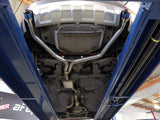 aFe MACH Force-Xp 3 IN to 2-1/2 IN 304 Stainless Steel Axle-Back Exhaust System - Audi B8 Allroad