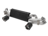 aFe Mach Force-Xp 2-1/4 IN to 2-1/2 IN 304 Stainless Steel Cat-Back Exhaust System - Porsche Cayman 718 GT4