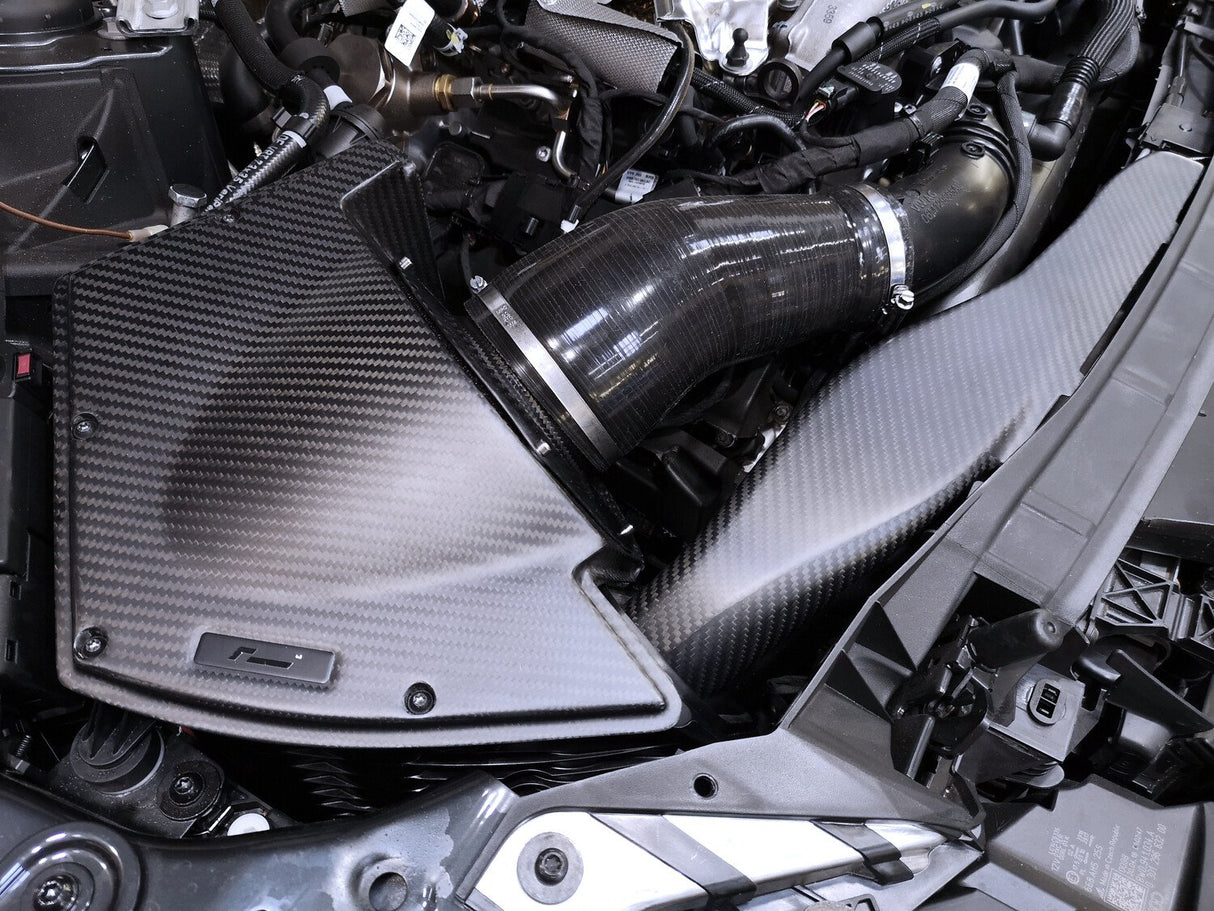 Racingline Carbon Fiber Intake w/ Giant Tri-Foam Filter | Audi S4/S5 B9 3.0T TFSI