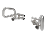 aFe Mach Force-XP 304 Stainless Steel Primary Muffler Delete Pipe - Porsche 991.1 / 991.2 / 911 GT3