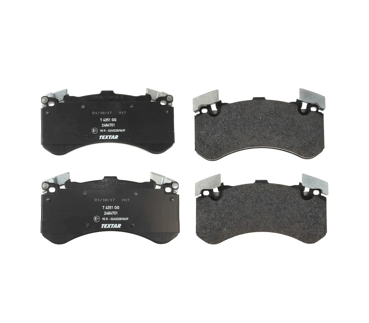 Front Brake Pad Set - Audi / C7 / S6 / S7 / D4 A8