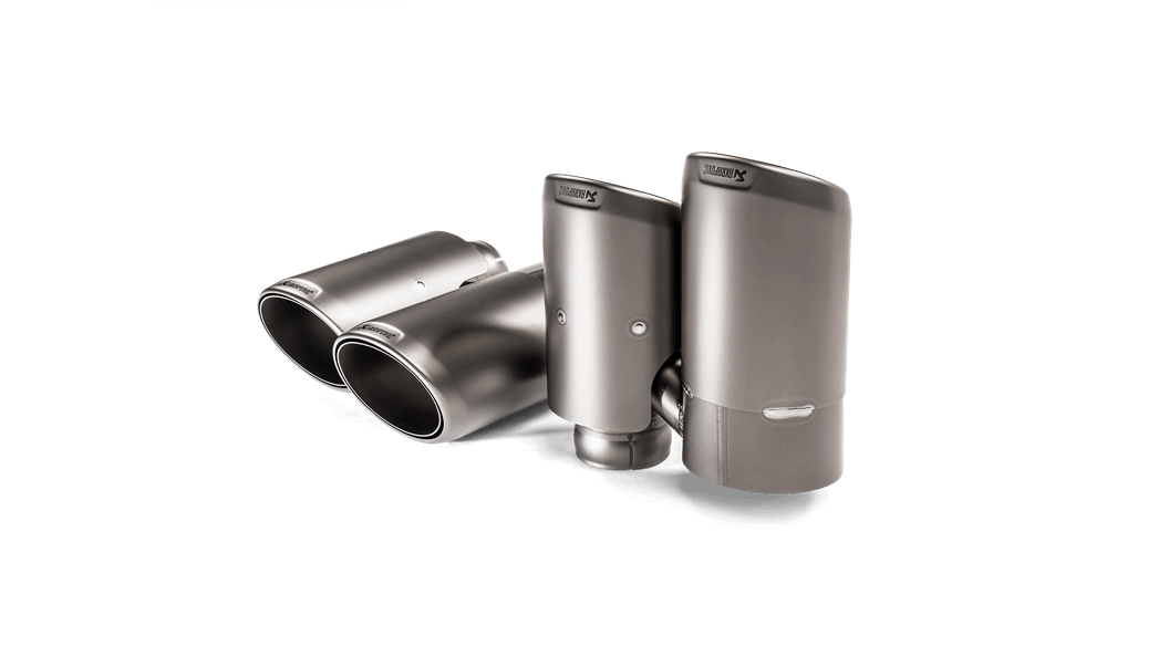 Akrapovic Titanium Tail Pipe Set / Porsche / Cayenne / Coupe