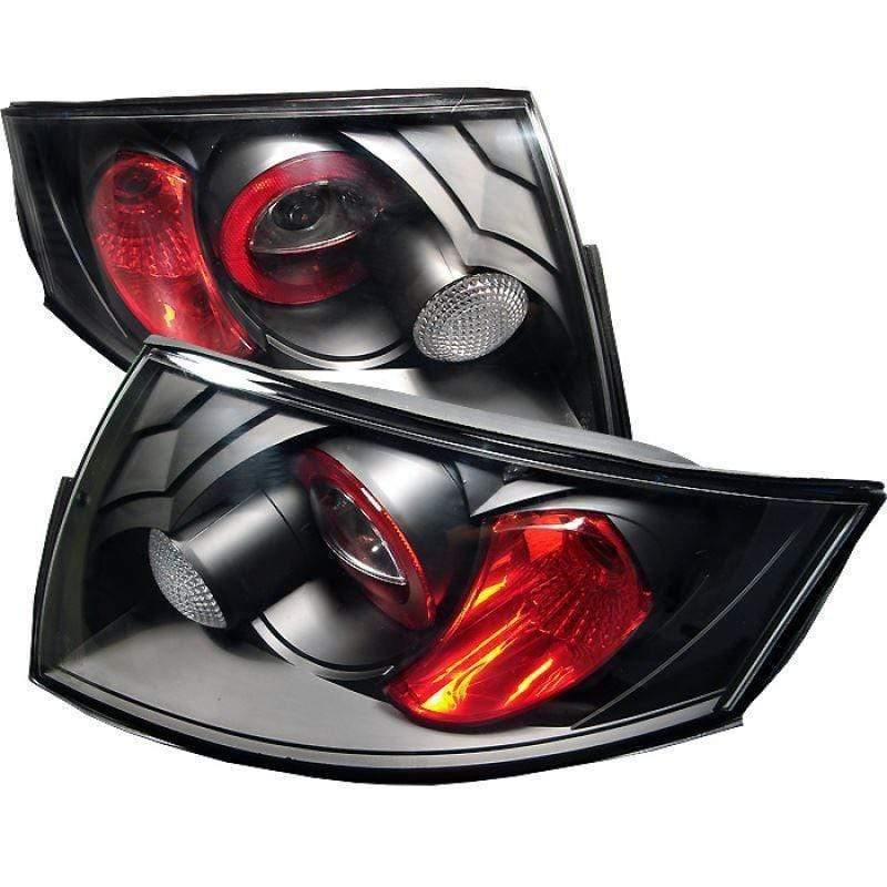 Spyder Audi TT 00-06 Euro Style Tail Lights - Black