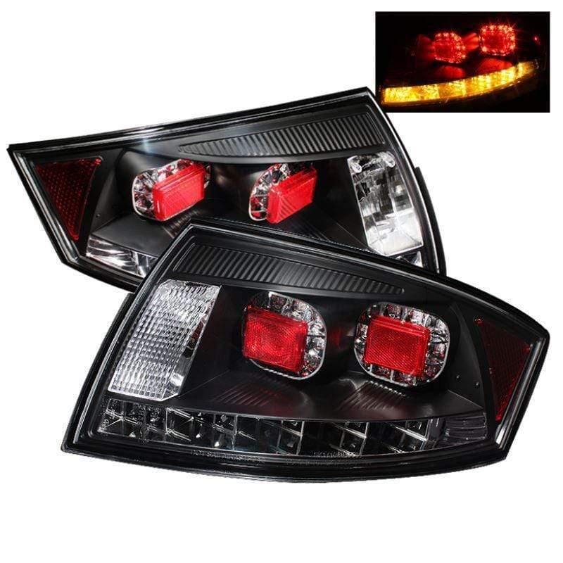 Spyder Audi TT 00-06 LED Tail Lights - Black