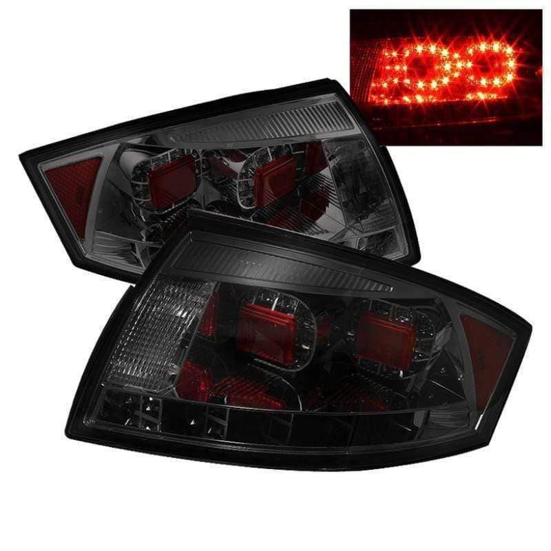 Spyder Audi TT 00-06 LED Tail Lights - Smoke