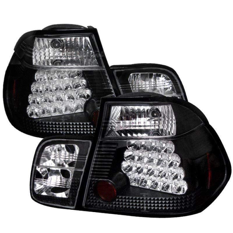 Spyder BMW E46 3-Series 99-01 4Dr LED Tail Lights - Black