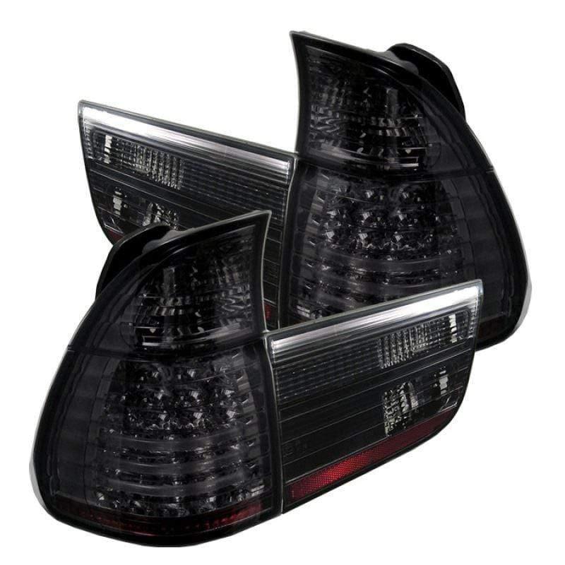 Spyder BMW E53 X5 00-06 4PCS LED Tail Lights - Smoke