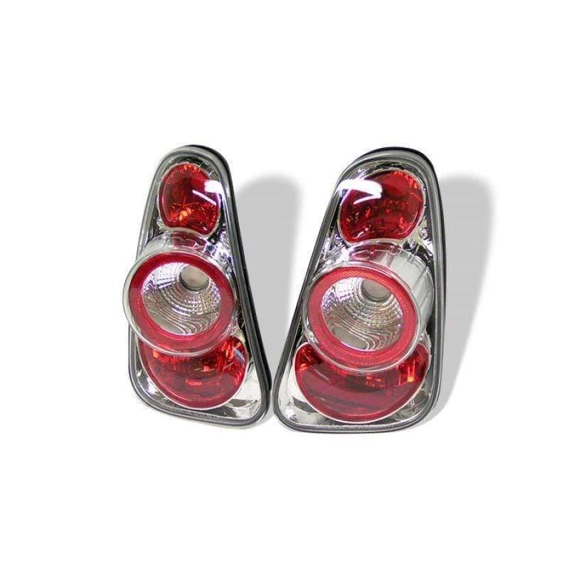 Spyder Mini Cooper 02-06 / Cooper Convertibles 05-08 Euro Style Tail Lights - Chrome