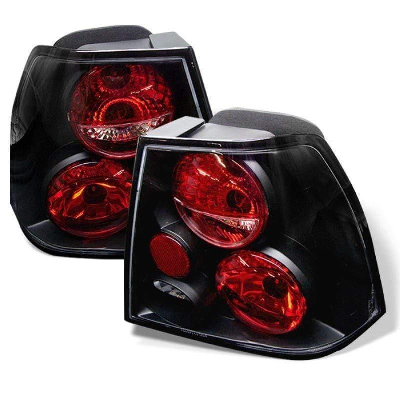 Spyder Volkswagen Jetta 99-04 Euro Style Tail Lights - Black