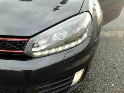 Spyder Volkswagen Golf / GTI 10-13 Projector Headlights - Black
