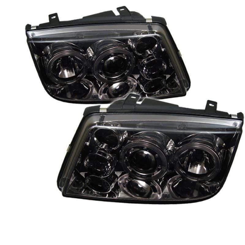 Spyder Volkswagen Jetta 99-05 Projector Headlights - Smoke (NLA)