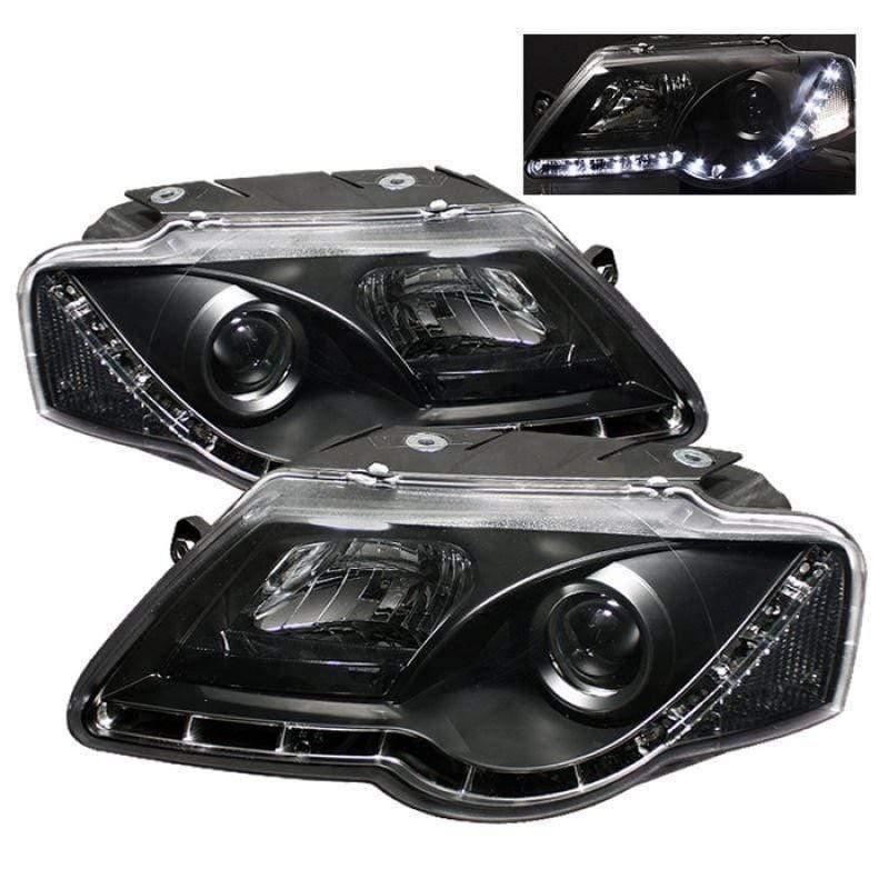 Spyder Volkswagen Passat 06-08 Projector Headlights - Black