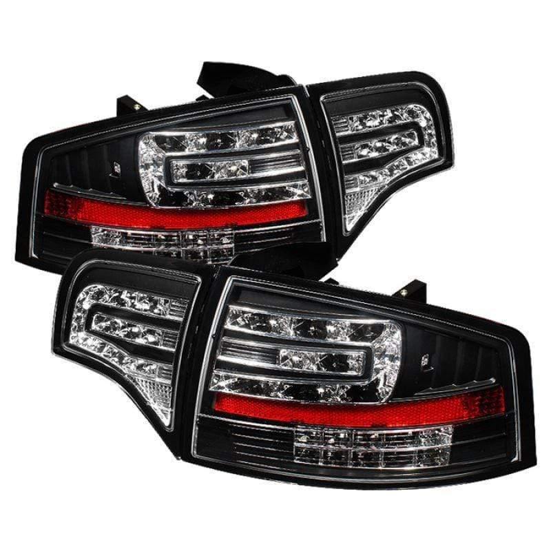Spyder Audi A4 4Dr 06-08 LED Tail Lights - Black