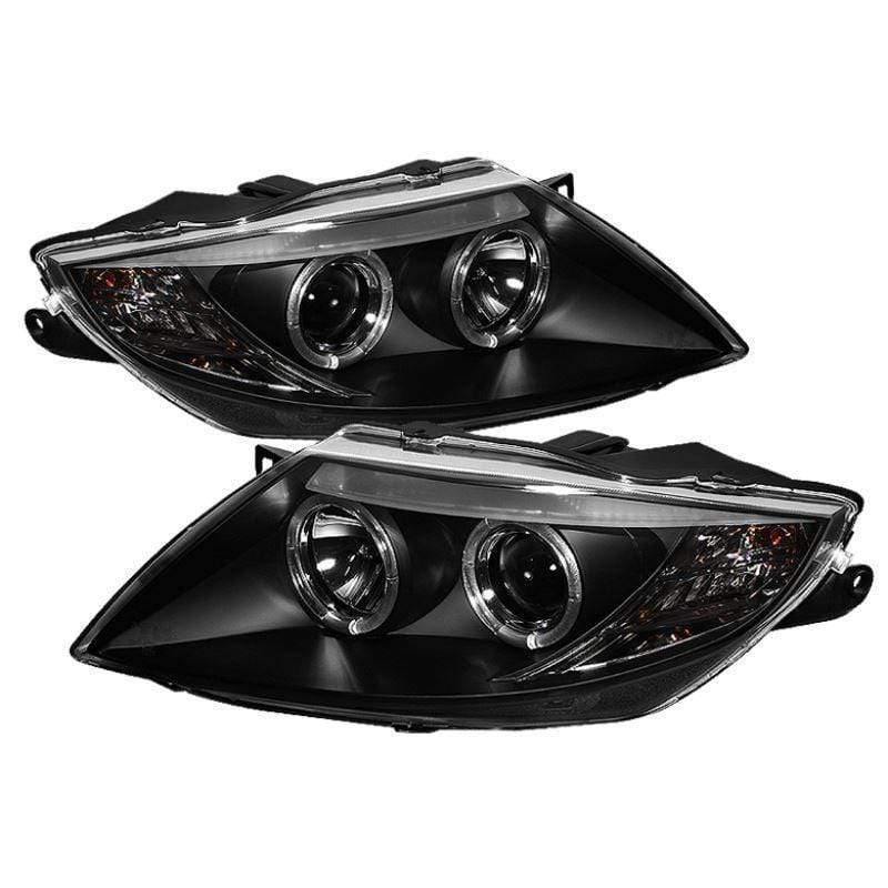 Spyder BMW Z4 03-08 Projector Headlights ( Delete Stock HID Unit )- LED - Black
