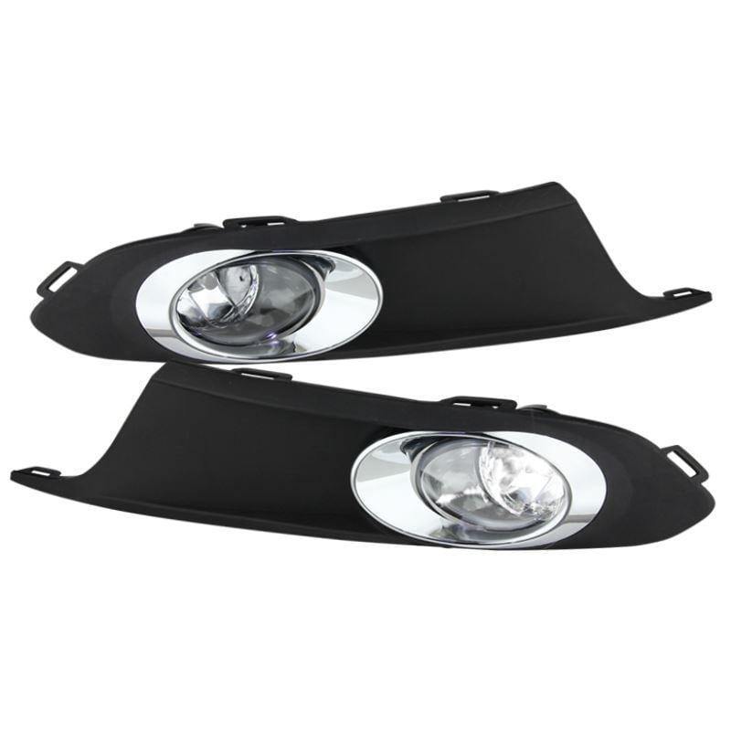 Spyder Volkswagen Jetta MK6 2011-2014 OEM Style Fog Lights w/Switch - Clear