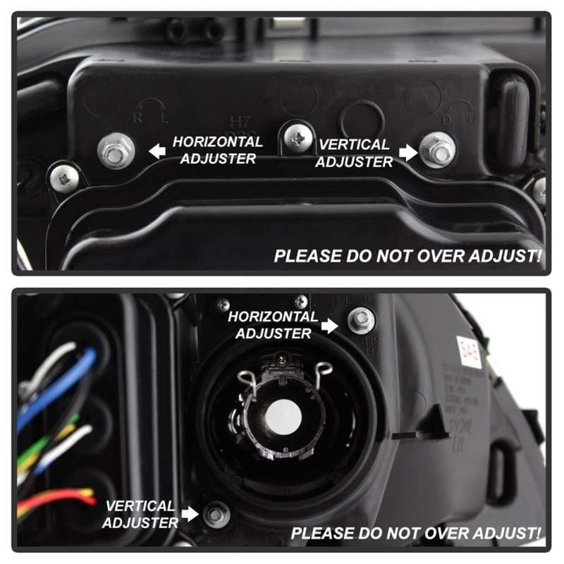 Spyder BMW X5 E53 2004-2006 Dual Projector Headlights LED - Smoke (NLA)