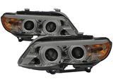 Spyder BMW X5 E53 2004-2006 Dual Projector Headlights LED - Smoke (NLA)