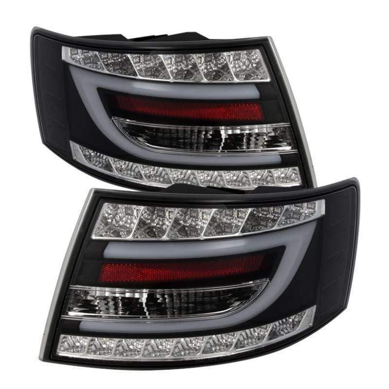 Spyder Audi A6 05-08 4Dr Sedan Only Light Bar LED Tail Lights - Black